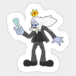 Ice king t-shirt and stickers Sticker